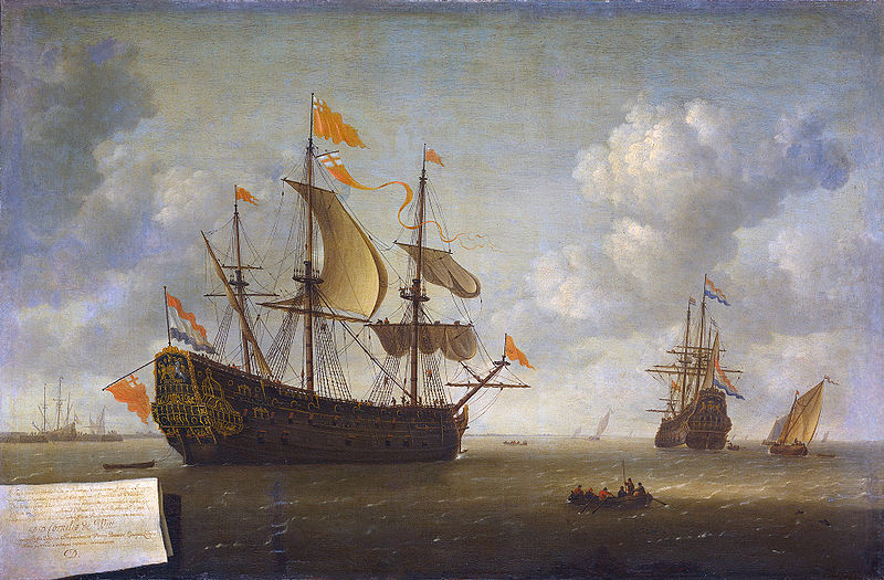 The seizure of the English flagship 